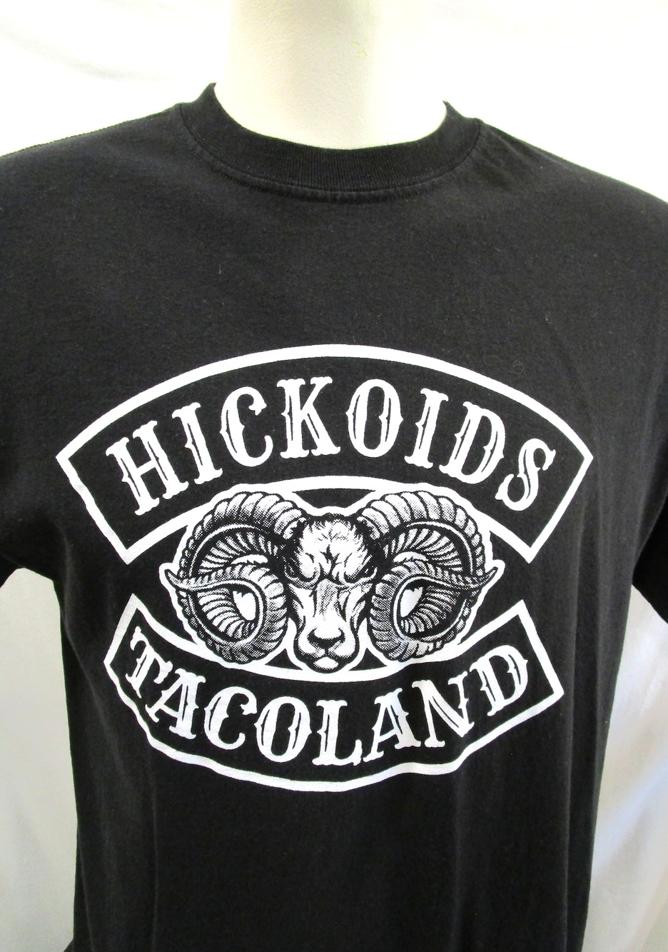 Hickoids Band Gangs of Tacoland Ram Jam Black T Shirt Men Sz L
